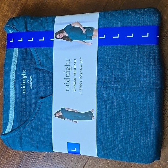 Midnight Carole Hochman  3-Piece Pajama Set - Picture 1 of 8